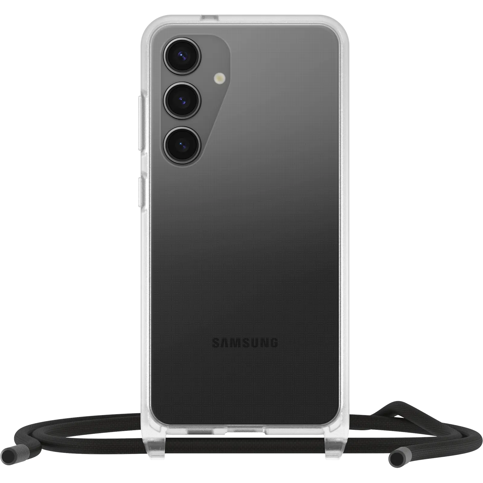 React Necklace Cover Samsung Galaxy S24 Gennemsigtig