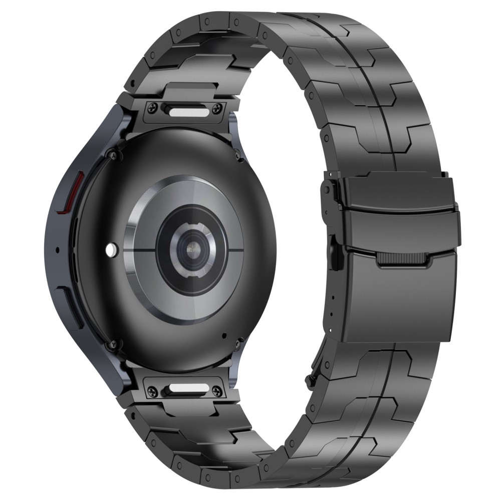 Race Stainless Steel Bracelet Samsung Galaxy Watch 4 40mm svart - Klokkereim