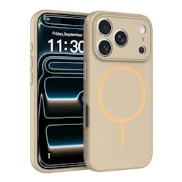 iPhone 18 Pro MagSafe-deksel SoftArmor, Taupe