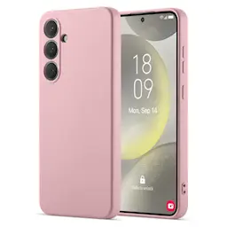 Samsung Galaxy S24 FE Mobilskal i TPU, Ljusrosa