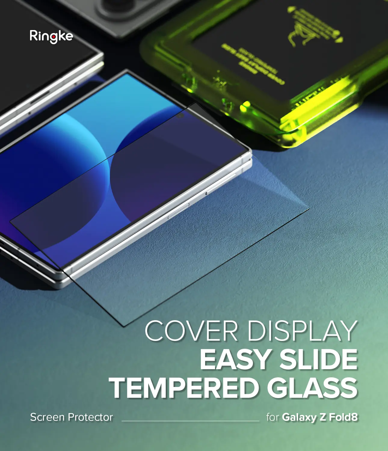 Cover Display Easy Slide Glass Samsung Galaxy Z Fold 8 (2-pack)