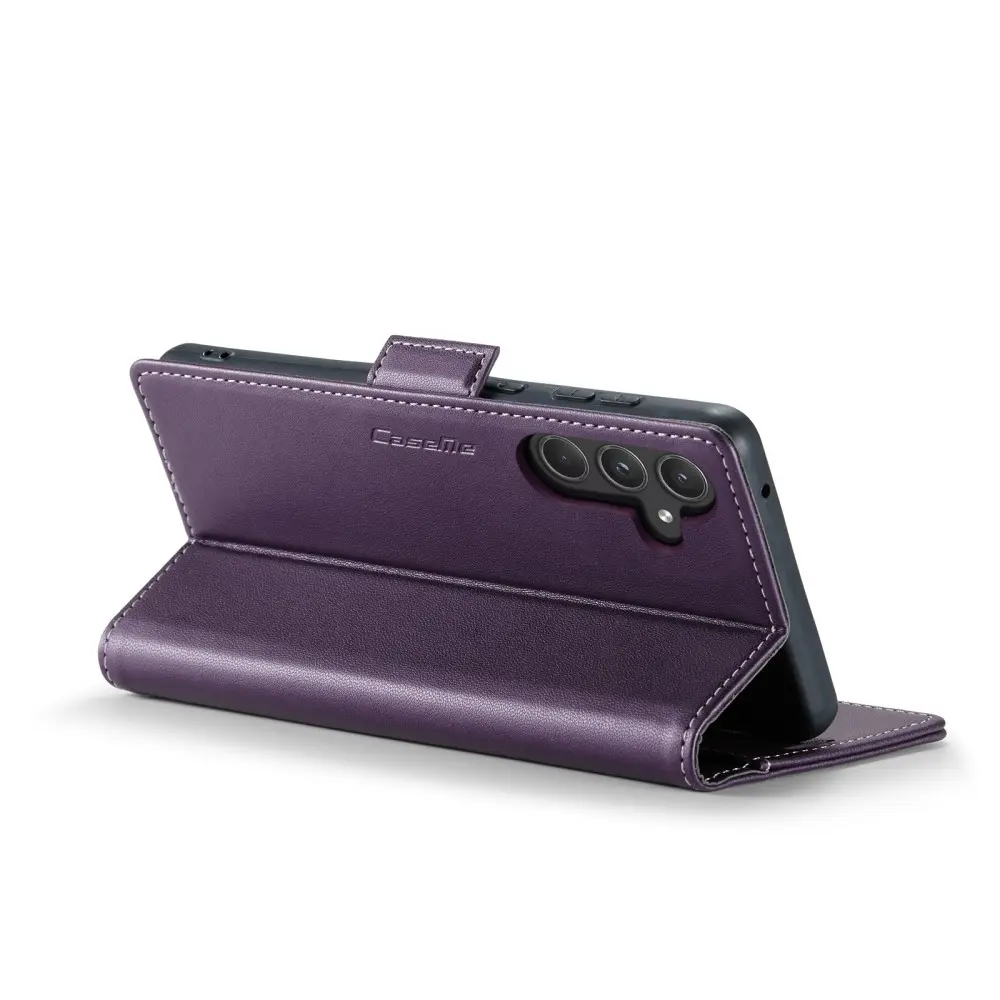 Slim Plånboksfodral RFID-skydd Samsung Galaxy A55 Lila