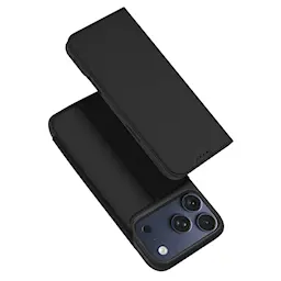 iPhone 18 Pro Slankt mobiletui, Svart