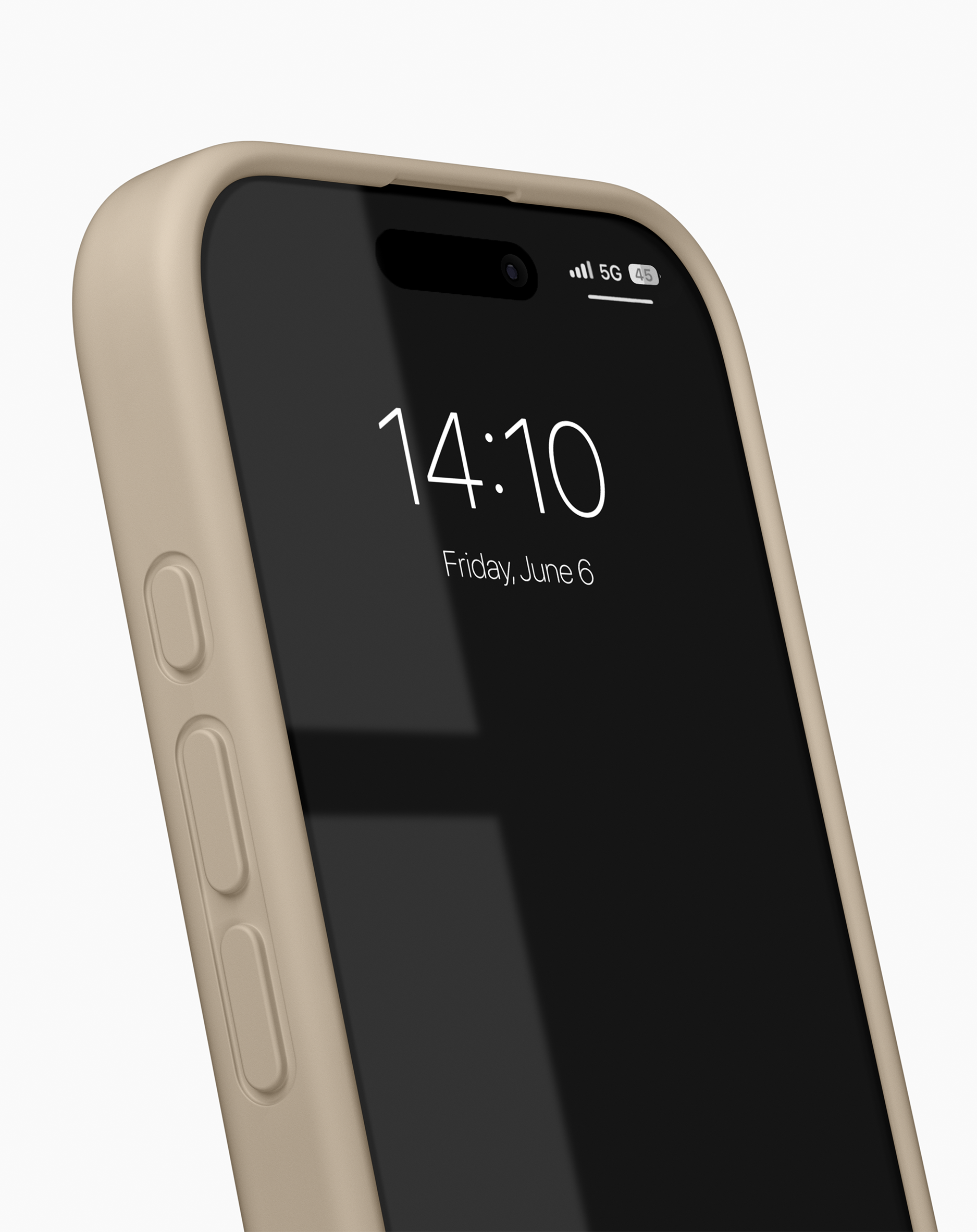 MagSafe Silicone Case iPhone 17 Perfect Beige