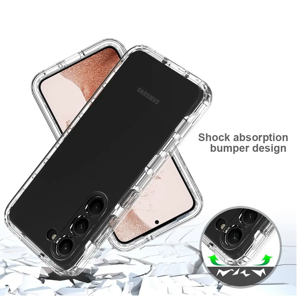Full Protection Case Samsung Galaxy S23 Genomskinlig