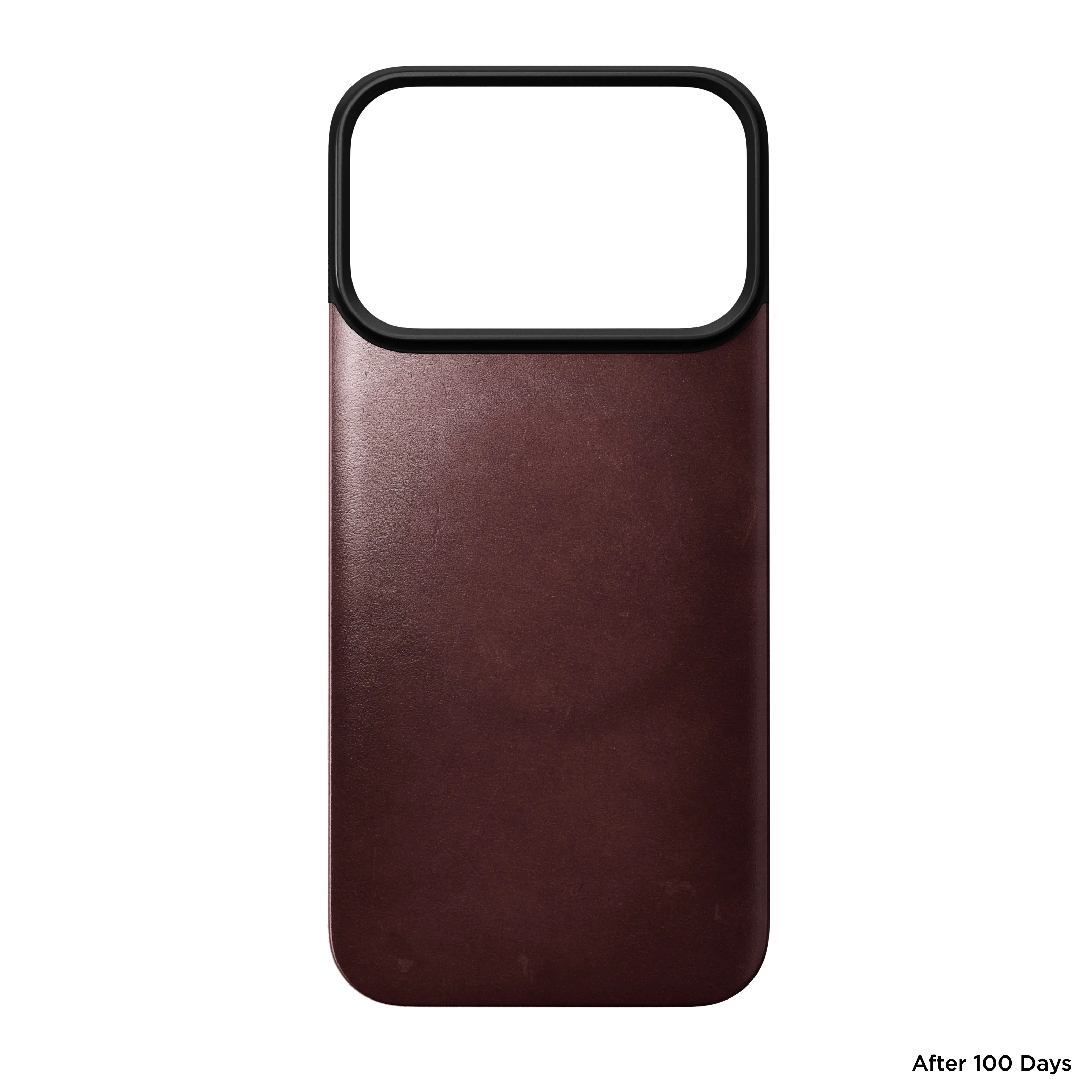 iPhone 18 Pro Magnetic Leather Back Burgundy