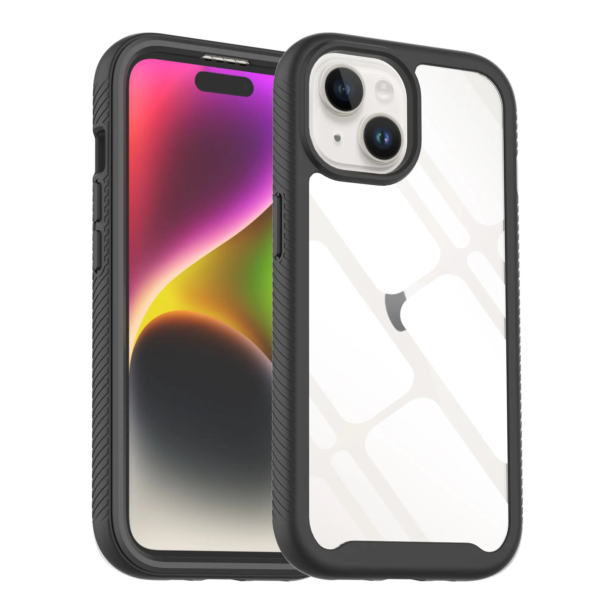 Full Protection Case iPhone 15 Plus Svart