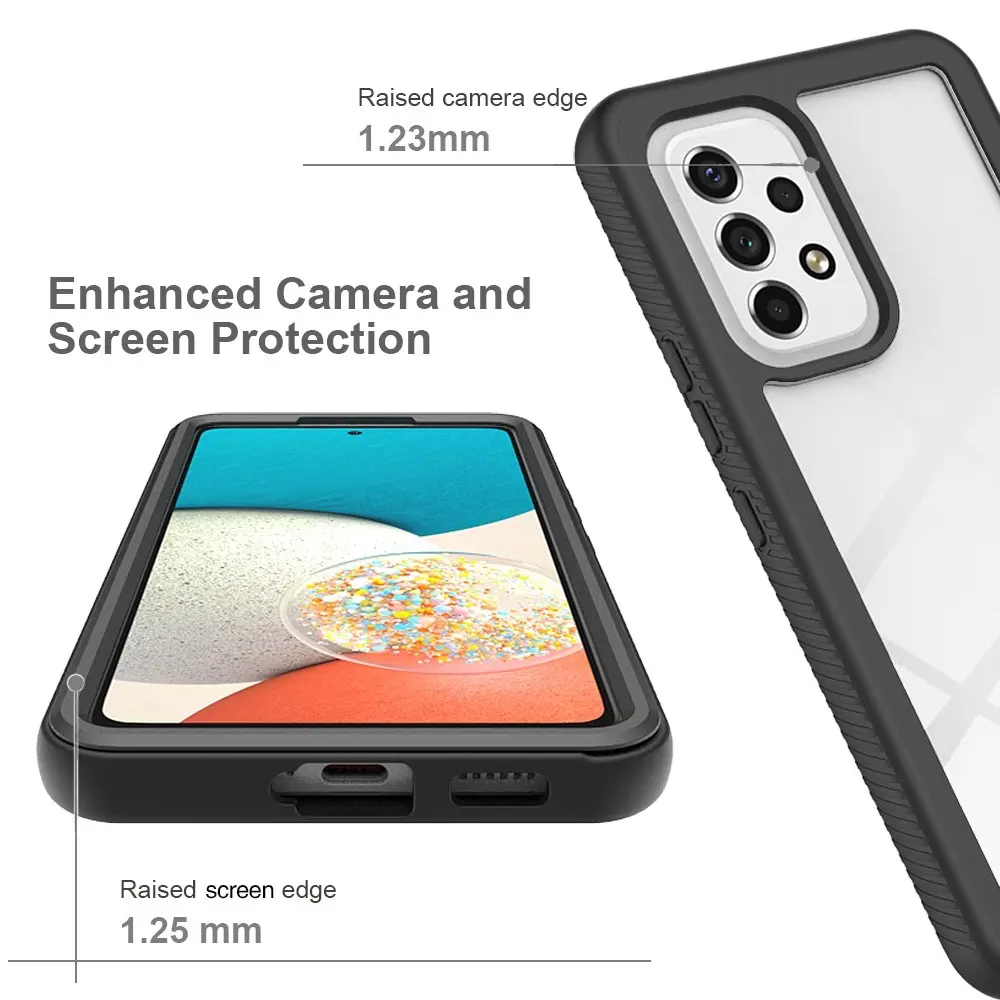 Full Cover Skal Samsung Galaxy A53 Svart
