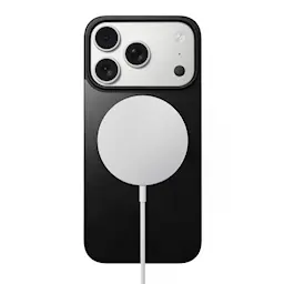 iPhone 17 Pro Magnetisk Bagside - Leather Back, Black