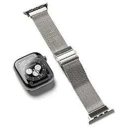 Apple Watch Ultra 49mm 2nd Gen Armband Metal One Mesh, Silver