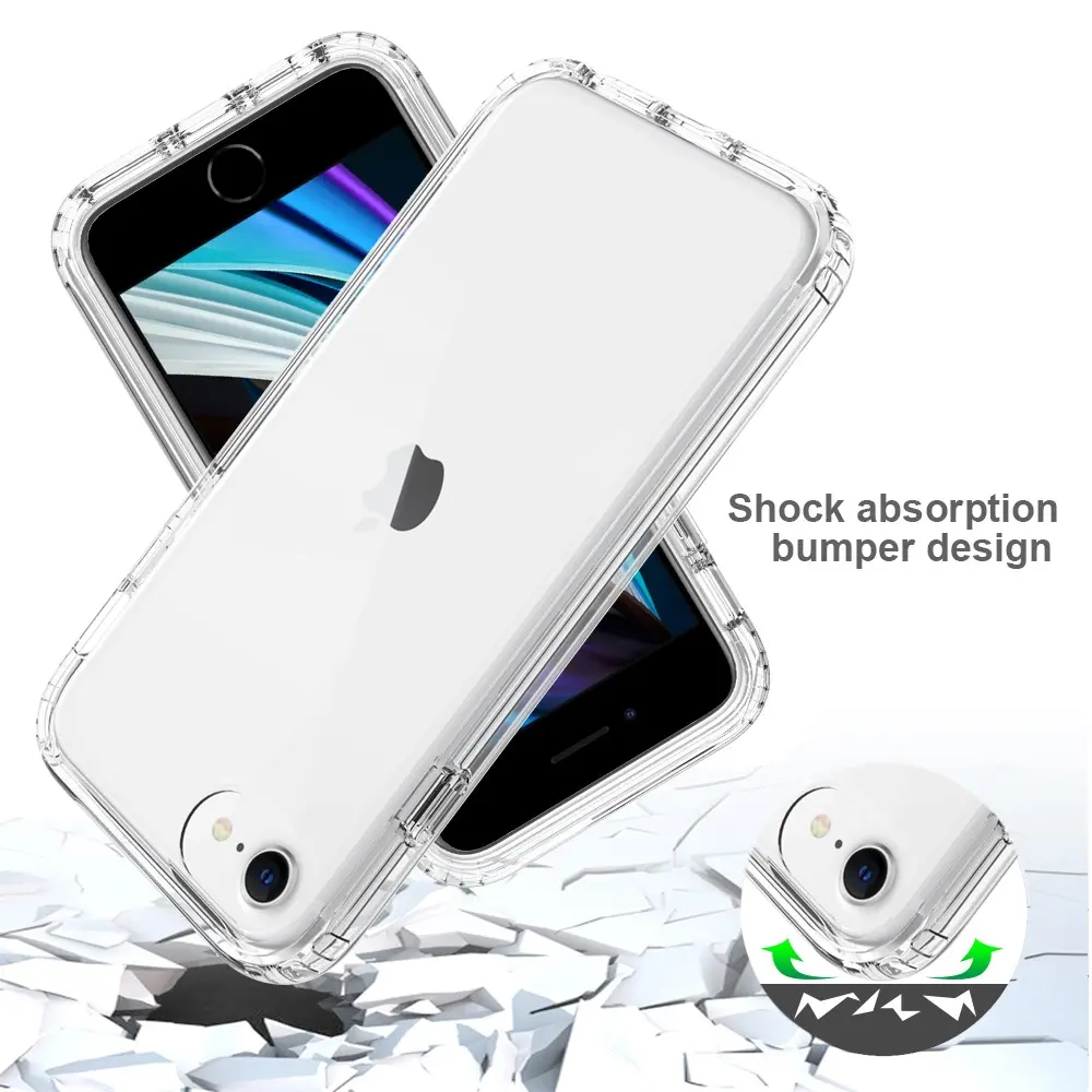 Full Cover Skal iPhone 7 Genomskinlig