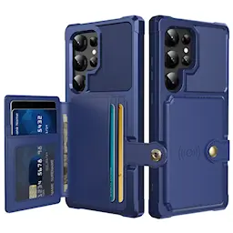 Tough Multi-slot Case Samsung Galaxy S25 Ultra Blå