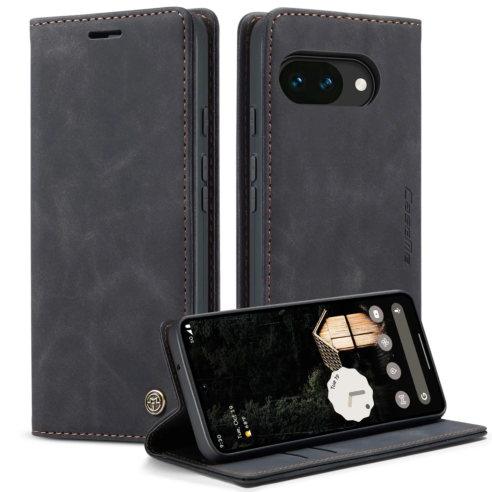 Slim Pung Etui Google Pixel 10a Sort