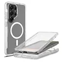 Full Protection Magnetic Case Samsung Galaxy S26 Ultra Gennemsigtig