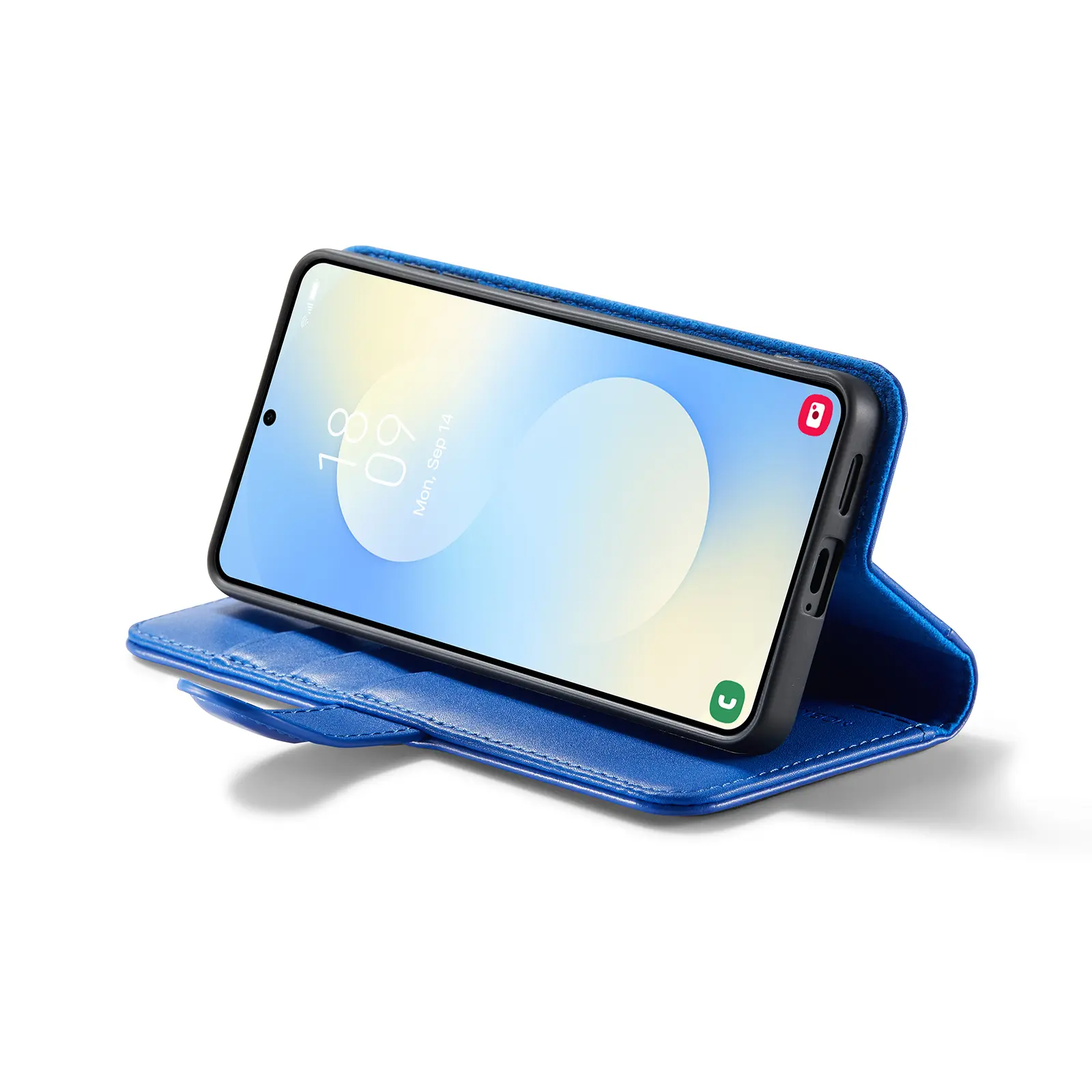 Äkta Läderfodral Samsung Galaxy S26 Blå