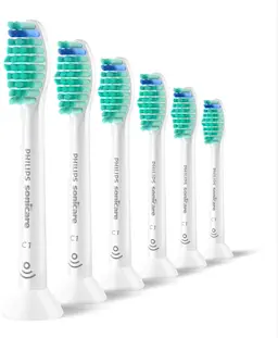 Sonicare C1 ProResults 6-pack harjaspäät HX6016/87, Valkoinen