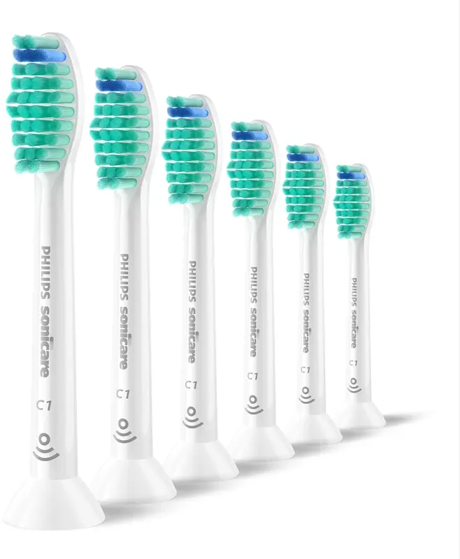 Sonicare C1 ProResults 6-pack harjaspäät HX6016/87, Valkoinen