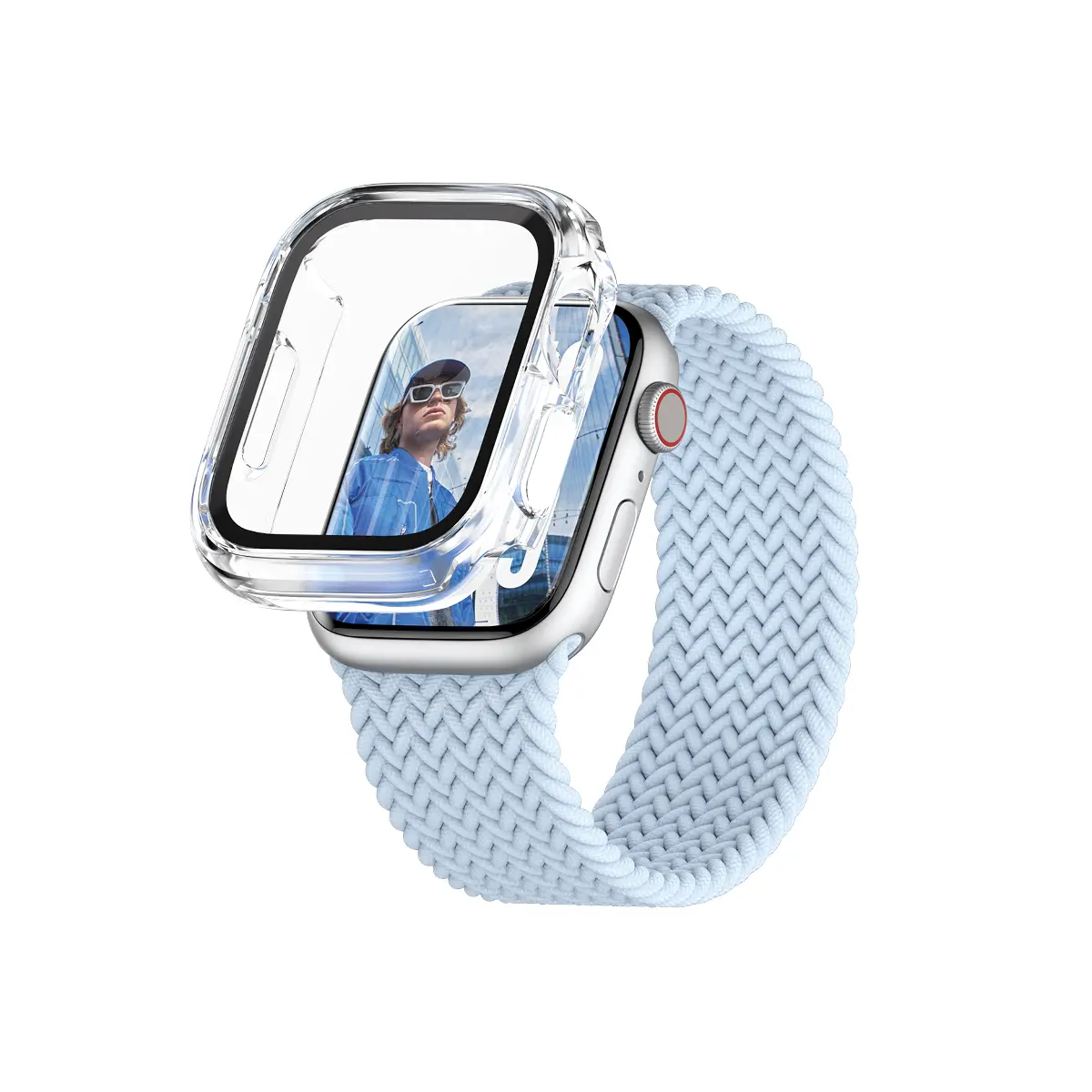 Apple Watch Series 11 42mm Full Body Slim Case Transparent