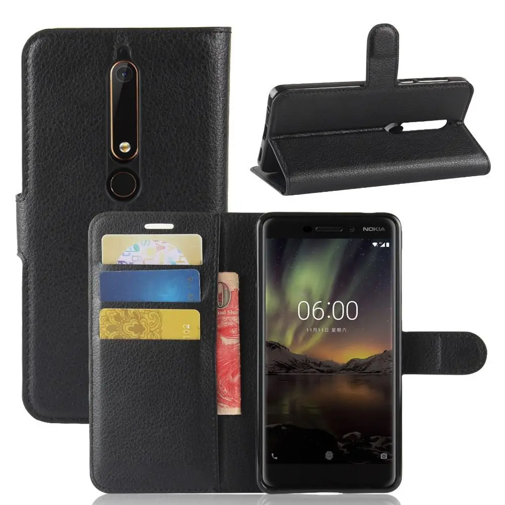 Mobiltaske Nokia 6.1 2018 Sort