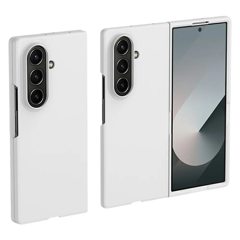 Hard Case Rubberized Samsung Galaxy Z Fold 7 Hvid