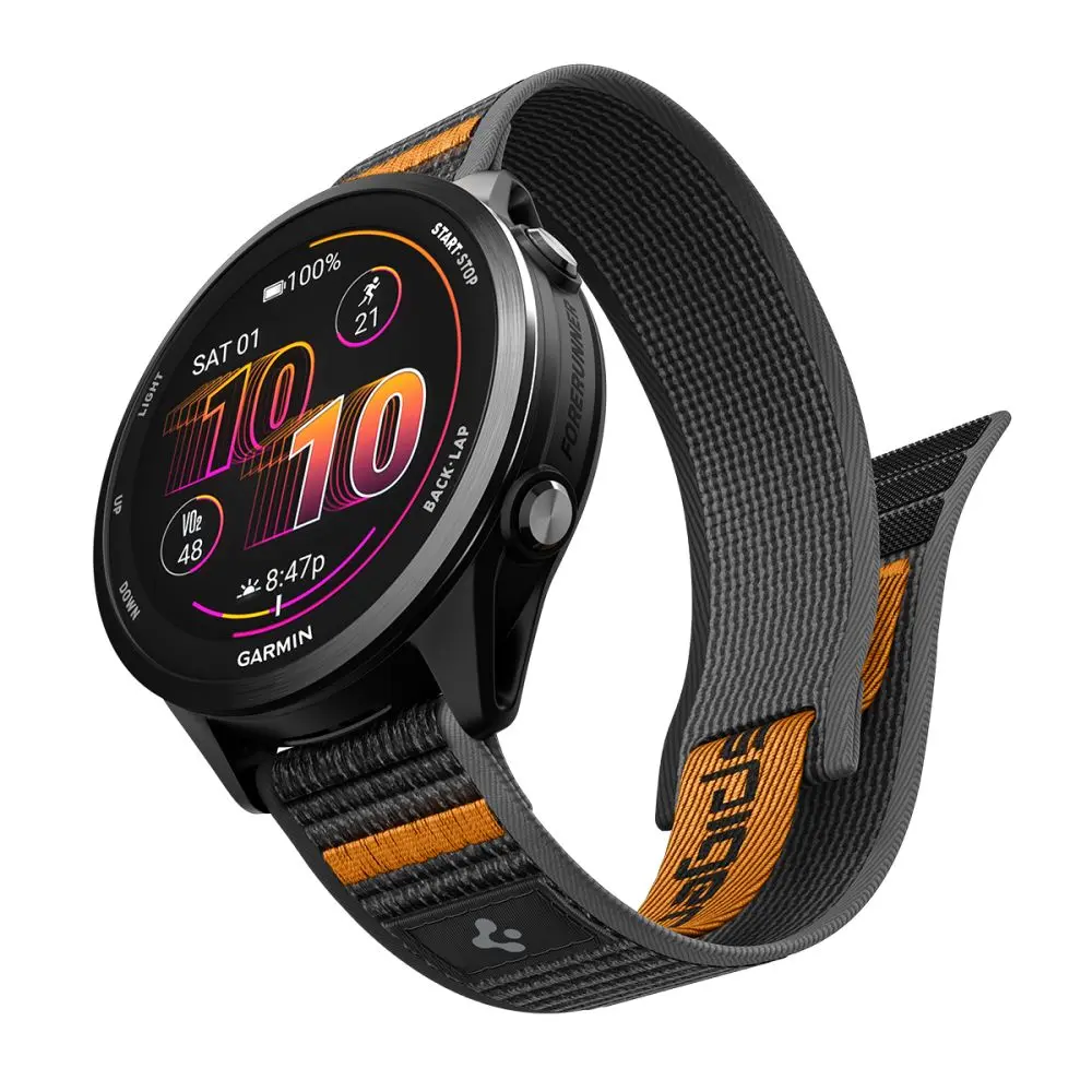 Athlex Air Garmin Venu 4 45mm Active Black Orange