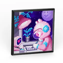Pixoo 64 II Pixel Art Cloud Frame LED-näyttö 64x64